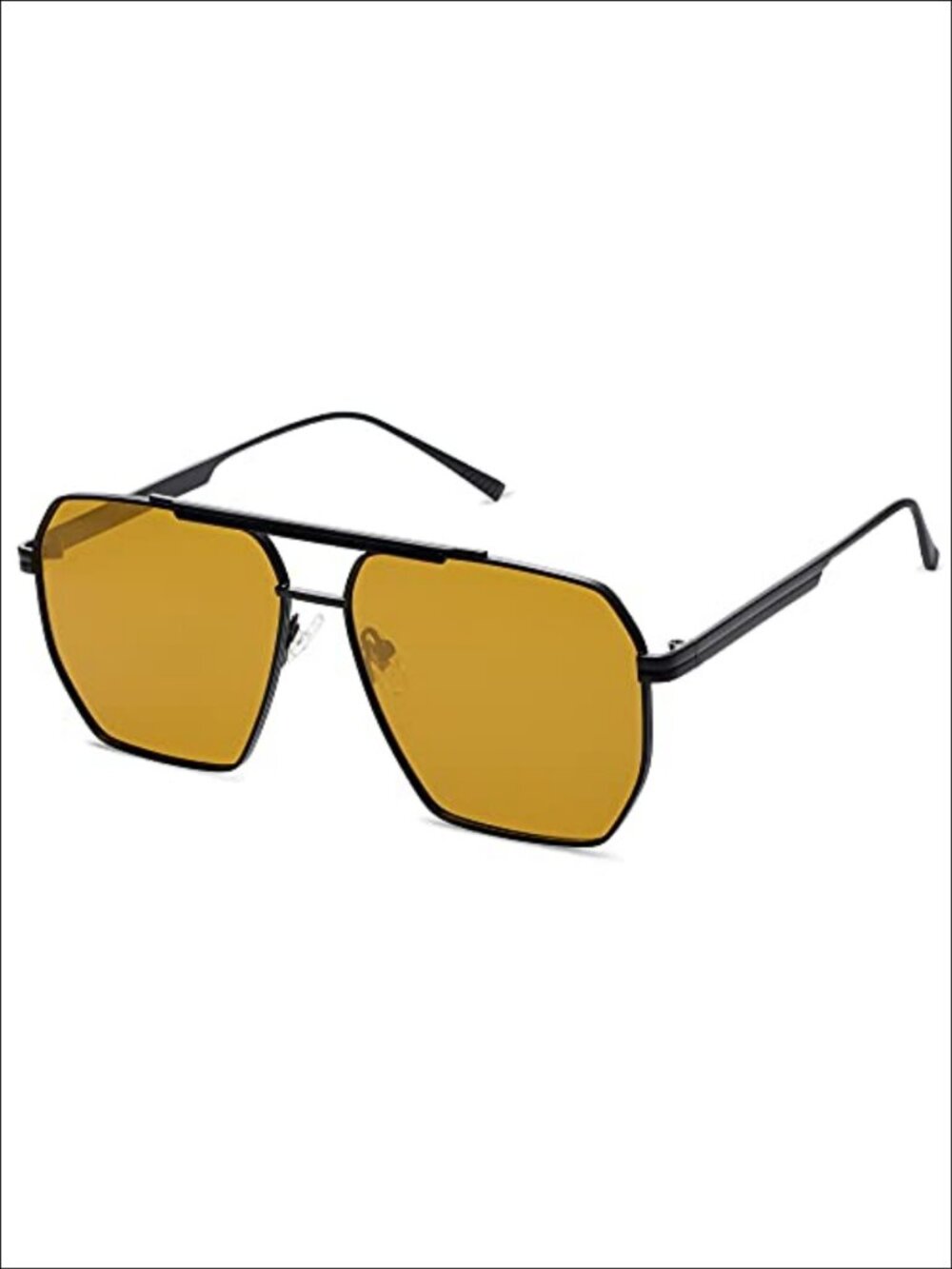 Oversized Square Polarized Sunglasses UV400 Retro Full Frame Unisex